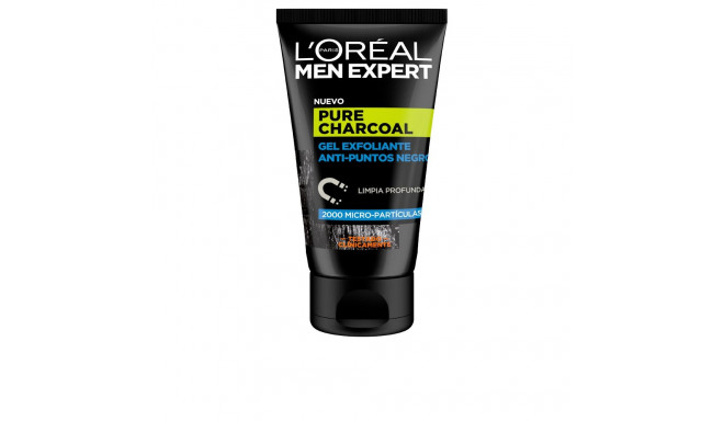 L'ORÉAL PARIS MEN EXPERT pure charcoal gel exfoliante p.negros 100 ml