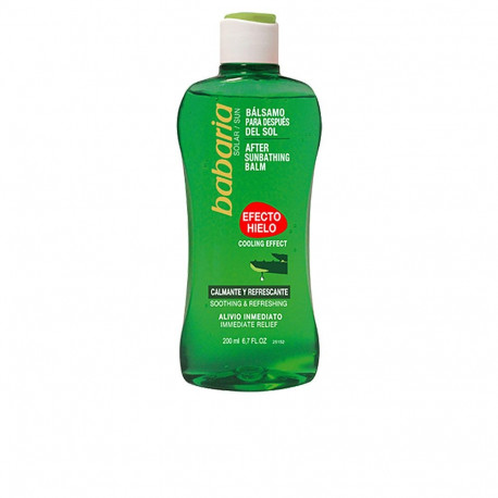 BABARIA SOLAR ALOE VERA AFTER SUN gel efecto hielo 200 ml