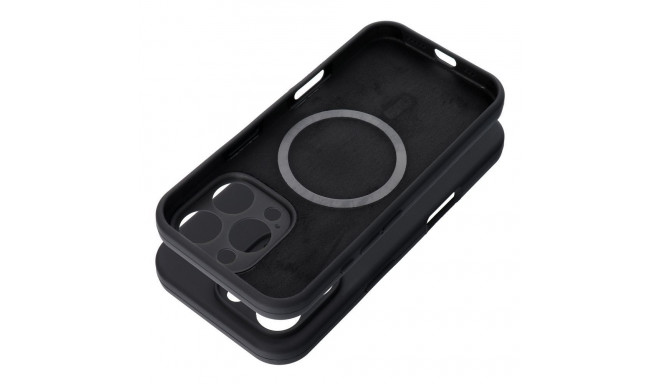Case SILICONE 2mm for IPHONE 15 Pro compatible with MagSafe black