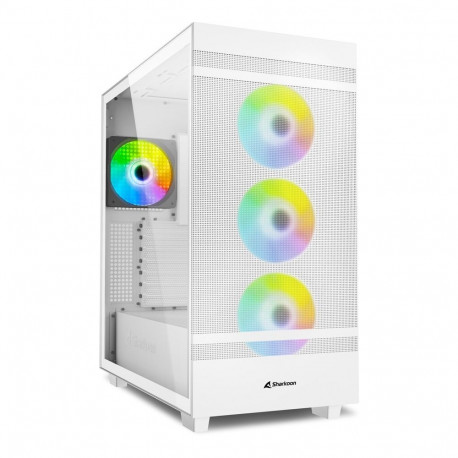 "Midi Sharkoon Rebel C50 RGB White"