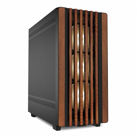 "Midi Sharkoon Rebel C70M RGB Black"