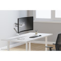 "Neomounts DS70PLUS-450WH1 vollbewegliche Tischhalterung für 17-49"" Curved Ultra Wide Bildschirme -
