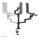 "Neomounts DS20-425BL2 Tischhalterung für 17-27"" Bildschirme und 11.6-17.3"" Laptops - Schwarz"