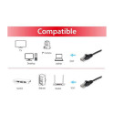 "Equip Patchkabel Cat6 U/UTP 2xRJ45 1.00m schwarz Polybeutel"