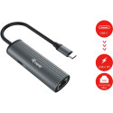 "Equip Dock USB-C->GbE.100WPD3.0 15cm gr"
