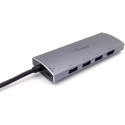 "Equip Dock USB-C->HDMI.3xUSB3.0.SD.TF.60WPD 15cm si"
