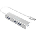"Equip USB-Hub 4-Port 3.2/C->4x3.0 5Gbps o.Netzteil si"