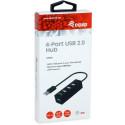 "Equip USB-Hub 4-Port 2.0 ->4x2.0 480Mbps o.Netzteil sw"