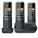 "Gigaset COMFORT 550A trio schwarz/chrom" "Gigaset COMFORT 550A trio schwarz/chrom"