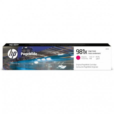 "HP 981X High Yield Magenta PageWide Cartridge"