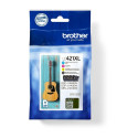 "Brother 4-pack of Black Cyan Magenta and Yellow 500-page high capacity ink cartridges for DCP-J1050