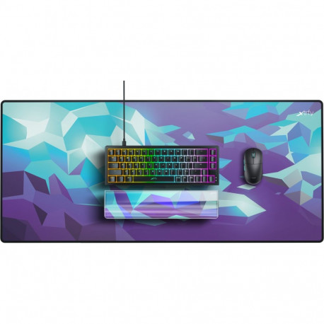 "CHERRY Xtrfy ZUB WR5 Compact Resin Wrist Rest Litus Blue"