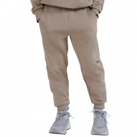 Spodnie dla chłopca 4F CAS M1103 beżowe 4FJWSS25TTROM1103 83S  140cm