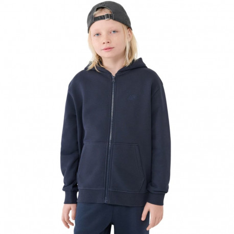 Bluza dla chłopca 4F M1859 granatowa 4FJWMM00TSWSM1859 31S  128cm
