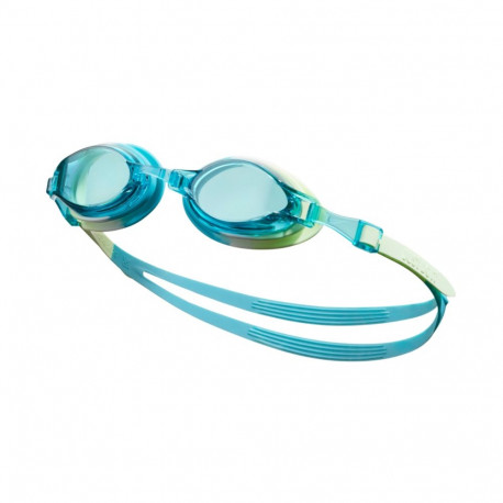 Okulary pływackie Nike Chrome Dusty Catus Junior niebieskie NESSD128-463 OS
