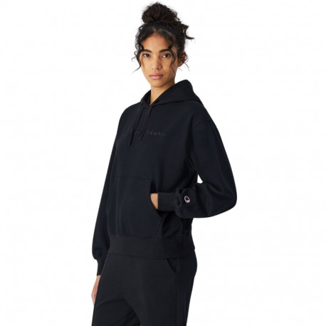 Bluza damska Champion Hooded Sweatshirt czarna 117785 KK001 M