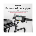 Rockbros 33210004001 bicycle rack with shelf - black