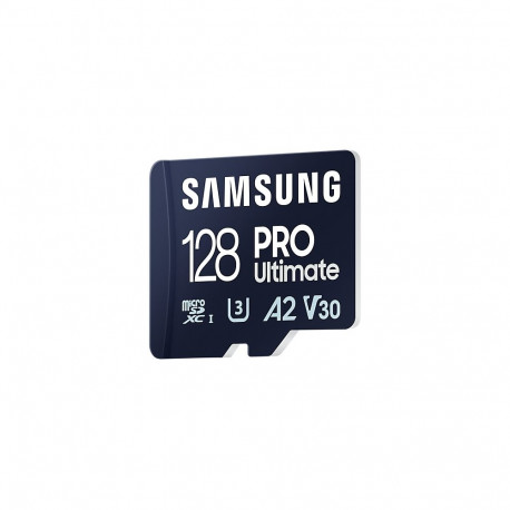 Mälukaart Samsung 128GB PRO Ultimate MicroSD + adapter