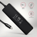 HUE-C1C HUB 4-portiline USB 5Gbps 19cm USB-C kaabel