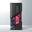 Axagon väline USB-C 3.2 Gen 2 metallist karp M.2 NVMe & SATA SSD kettale, kruvivaba