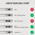 AXAGON RVC-HI2M USB-C–HDMI 2.0 adapter 4K/60Hz alumiiniumist – 25 cm AXAGON RVC-HI2M USB-C–HDMI 2.0 adapter 4K/60Hz alumiiniumist – 25 cm