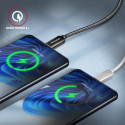 AXAGON BUCM432-CM10AB USB-C to USB-C kaabel USB4 Gen 3 x 2 1m PD 100W 8K HD ALU punutud – must