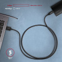 AXAGON BUCM3-AM15AB USB-C–USB-A 3.2 Gen 1 must kaabel 1,5 m