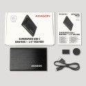 AXAGON EE25-A6C USB-C 3.2 - SATA 6G 2.5" external hard disk enclosure - schwarz