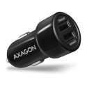 AXAGON PWC-5V5 autolaadija nutikas 5V 2 4A + 2 4A 24W must