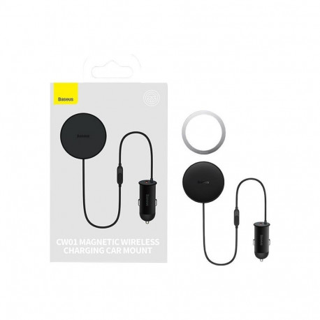 Baseus CW01 Phone Holder + Magnetic Charger