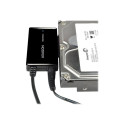 Axagon SATA USB 3.0 tasku + toiteallikas must (ADSA-FP3)