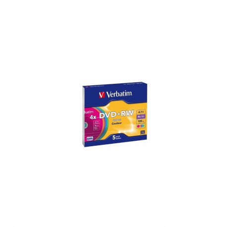 Verbatim DVD+RW/5/Slim 4.7GB 4x 43297