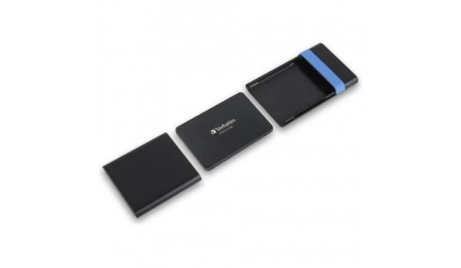 Verbatim Metal Enclosure for Drive Store 'n' Go 2.5" USB 3.2 must 53106