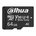 Dahua Technology TF-W100 MicroSDXC Card 64 GB Class 10 U1 A2 V10 (TF-W100-64GB)
