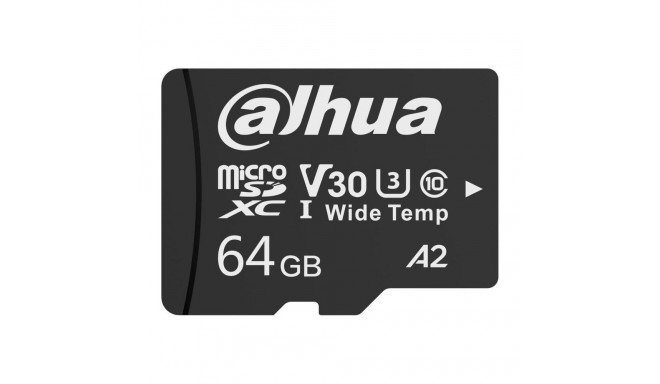 Dahua Technology TF-W100 MicroSDXC kaart 64 GB Class 10 U1 A2 V10 (TF-W100-64GB)