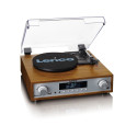 Lenco HiFi stereosüsteem vinüülplaadimängijaga, DAB+/FM-raadio ja Bluetoothiga MC-160WD stereosüstee