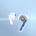Joyroom JR-TL11 Bluetooth kõrvasisesed mürasummutavad juhtmevabad valged kõrvaklapid