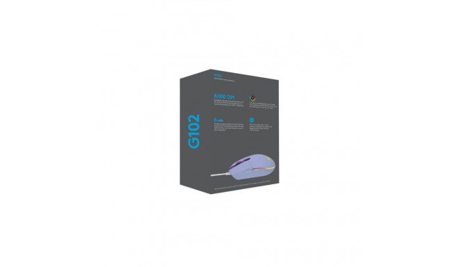 Logitech G102 LIGHTSYNC lilla USB EER G102 LIGHTSYNC