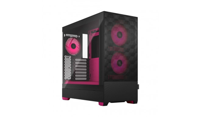 Fractal Design | Pop Air RGB | Side window | Magenta Core TG Clear Tint | ATX, mATX, Mini ITX | Powe