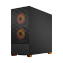 Fractal Design | Pop Air RGB | Side window | Orange Core TG Clear Tint | ATX, mATX, Mini ITX | Power