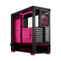 Fractal Design | Pop Air RGB | Side window | Magenta Core TG Clear Tint | ATX, mATX, Mini ITX | Powe