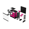 Fractal Design | Pop Air RGB | Side window | Magenta Core TG Clear Tint | ATX, mATX, Mini ITX | Powe