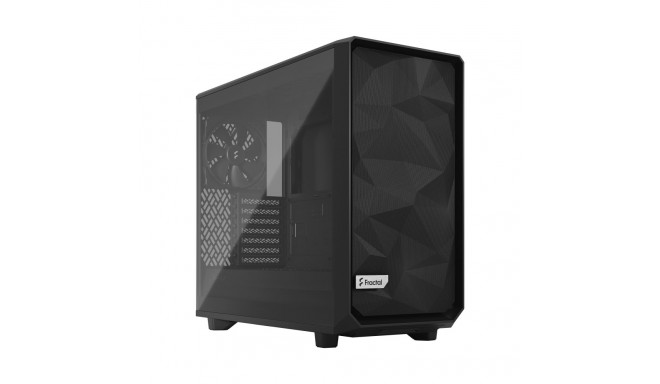 Fractal Design | Meshify 2 Lite | TG Light Tint | Side window | Black | E-ATX | Power supply include