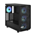 Fractal Design | Meshify 2 Lite RGB TG Light Tint | Side window | Black | E-ATX | Power supply inclu