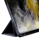 3MK pehme tahvelarvuti ümbris Sam Tab S9 FE+ must/must