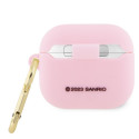 Hello Kitty HKA33DKHSP AirPods 3 kate roosa silikoonist 3D kitty pea