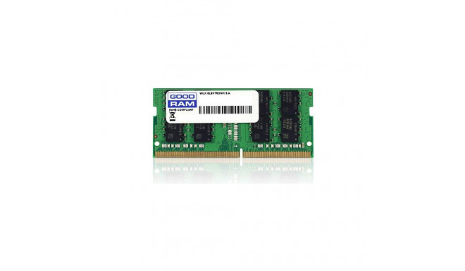 Laptop memory GoodRam SODIMM, DDR4, 8 GB, 2400 MHz, CL17 (GR2400S464L17S/8G)