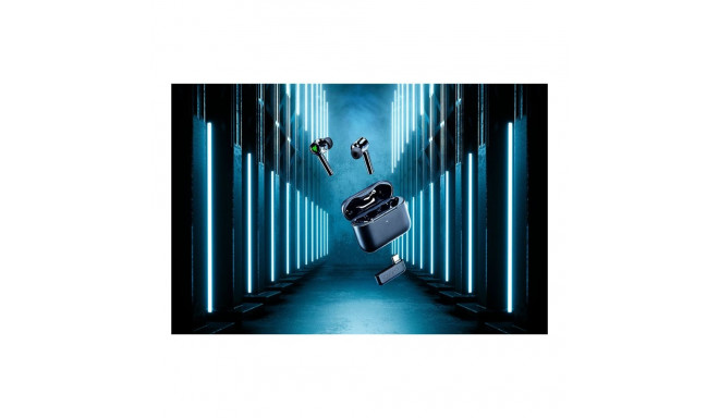 Razer True Earbuds Hammerhead Pro HyperSpeed juhtmevabad kõrvasisesed mikrofon mürasummutavad mustad