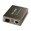 TP-LINK 10/100Mbps RJ45 to 100Mbps single-mode SC fiber Converter Full-duplexTx:1310nm Rx:1550nm up 
