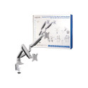 LOGILINK BP0043 LOGILINK - Kahekordne alumiiniumist monitori lauakinnitus, 13-27, maks. 9 kg